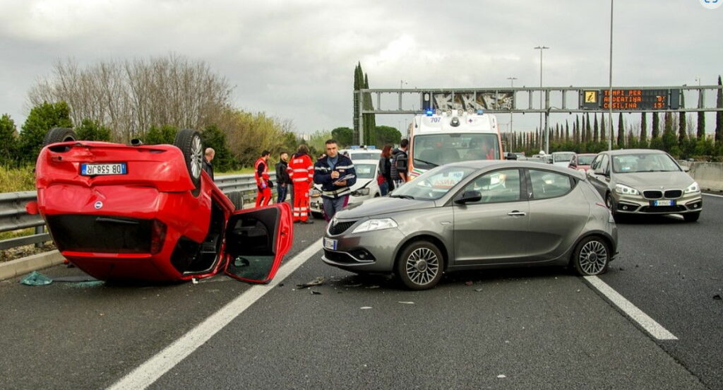 accident de voiture traumatisme de type 1